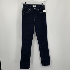 Paige jeans Rebecca Julia high rise skinny ankle dark blue wash women new 27